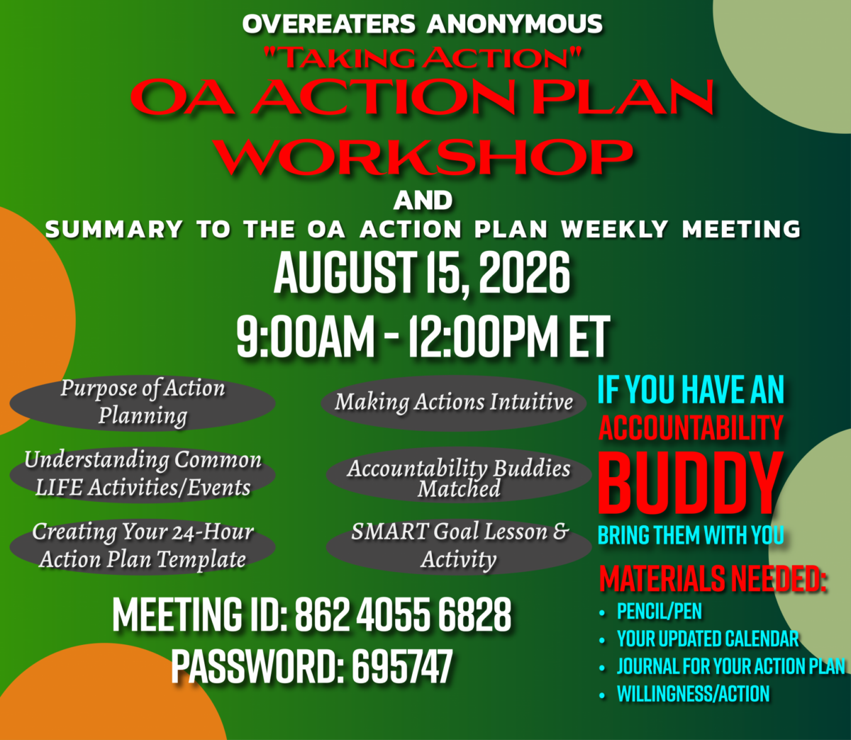 Action Plan Workshop