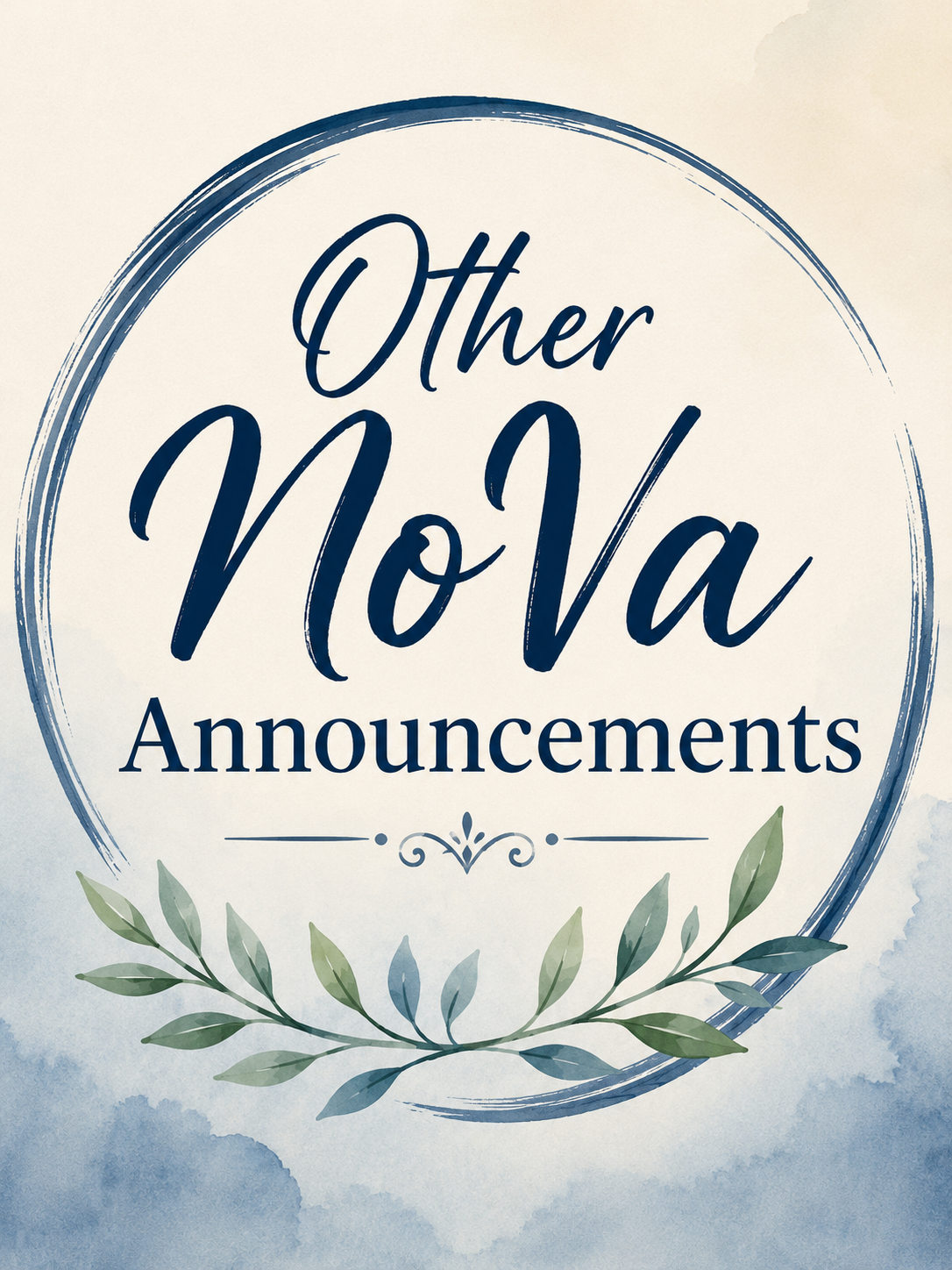 Other OA NoVa Announcements